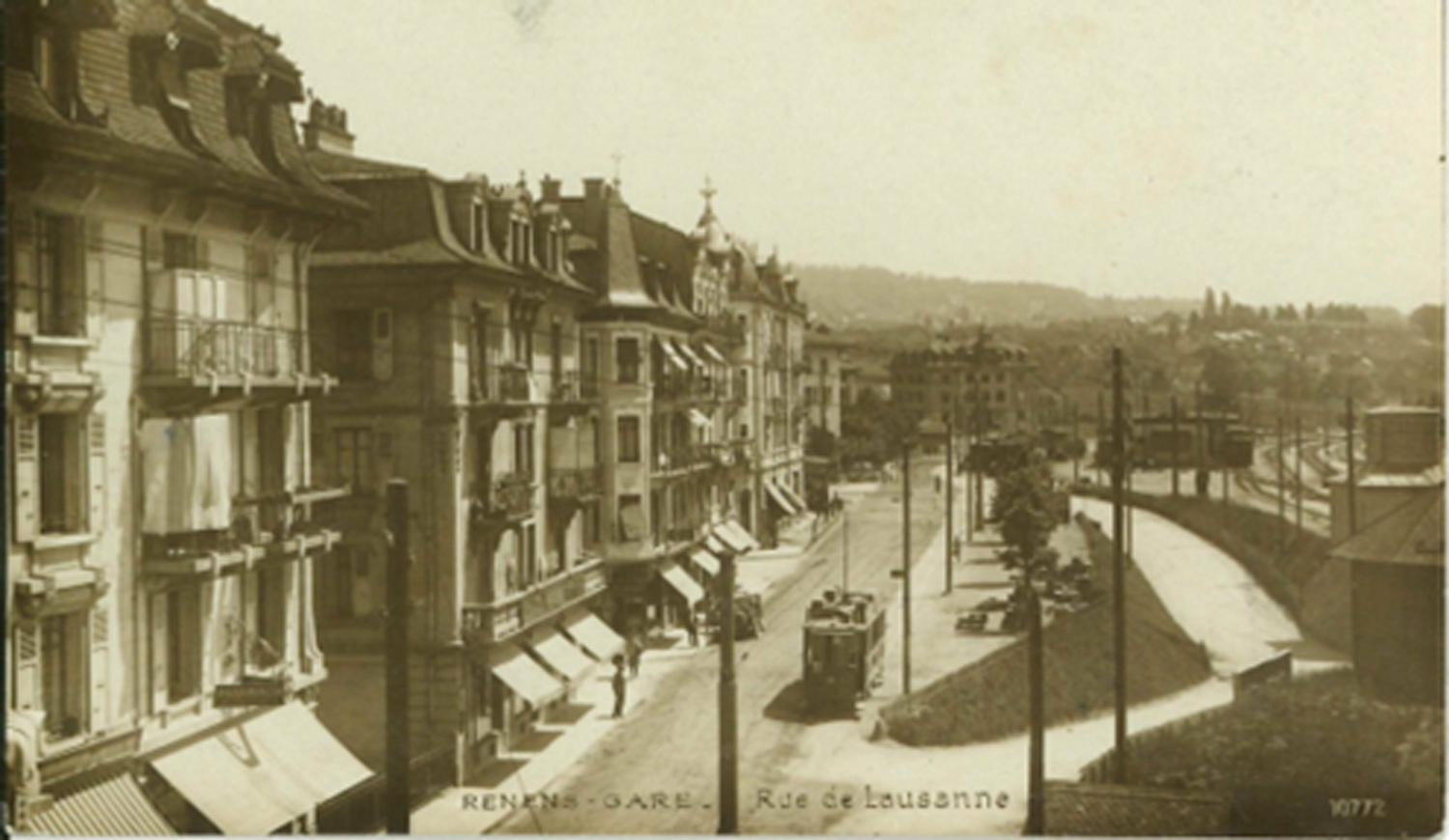  La rue de Lausanne